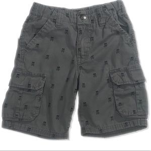 Toddler Boy’s NSS Skull & Crossbones Skater Shorts